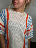 Striped Pullover Sweater