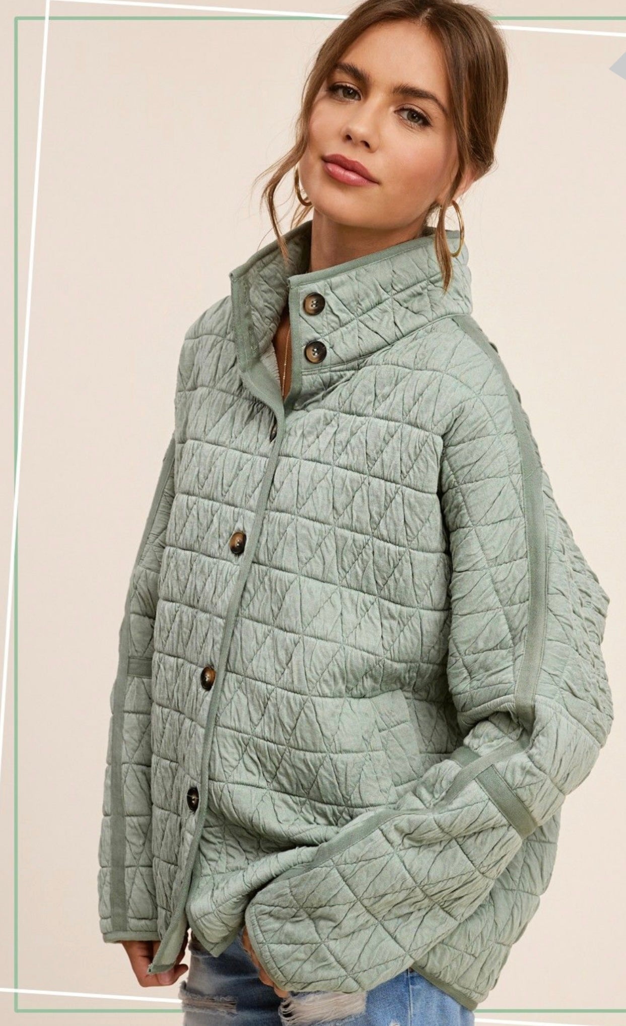 Lightweight Soft Quilted Jacket