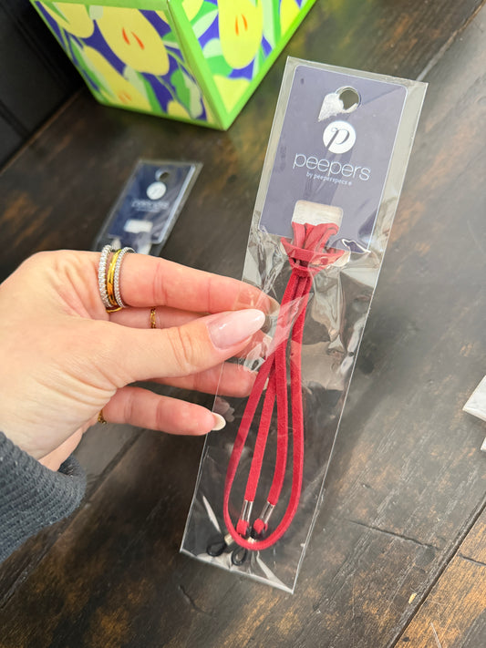 Peepers Faux Leather Cord for glasses