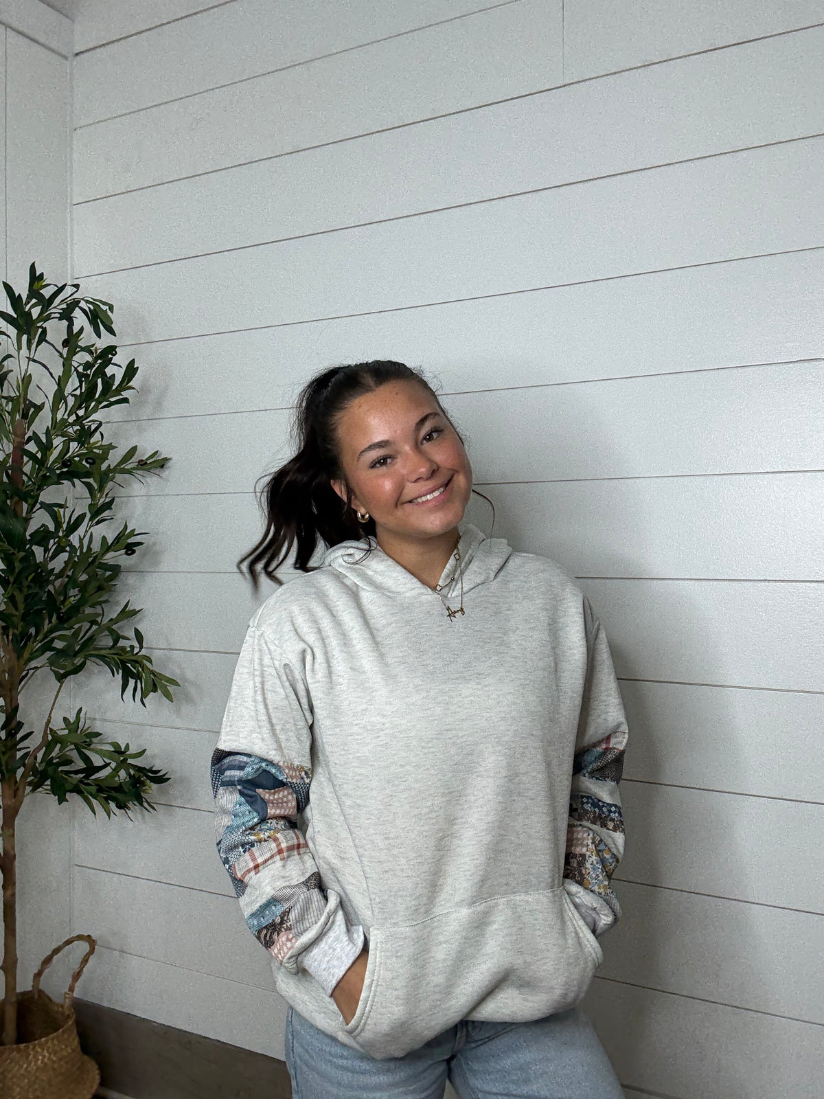 Patchwork Hoodie
