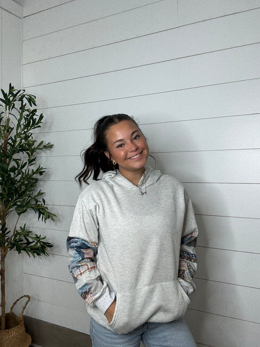 Patchwork Hoodie