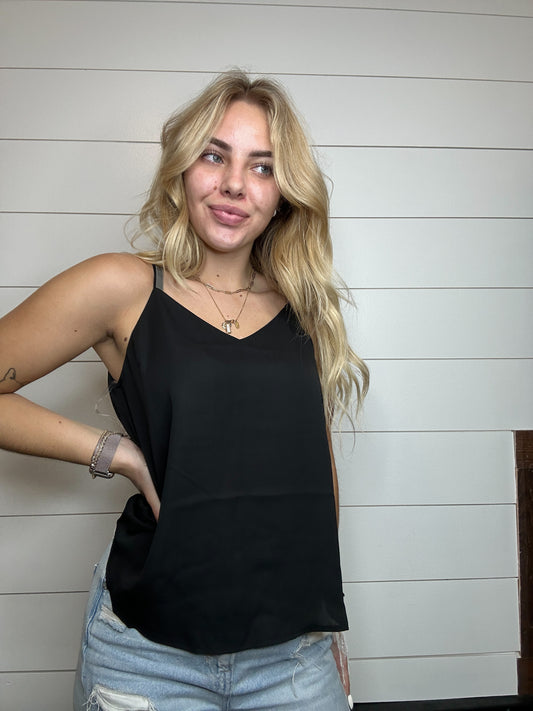 Fitted V-Neck Cami