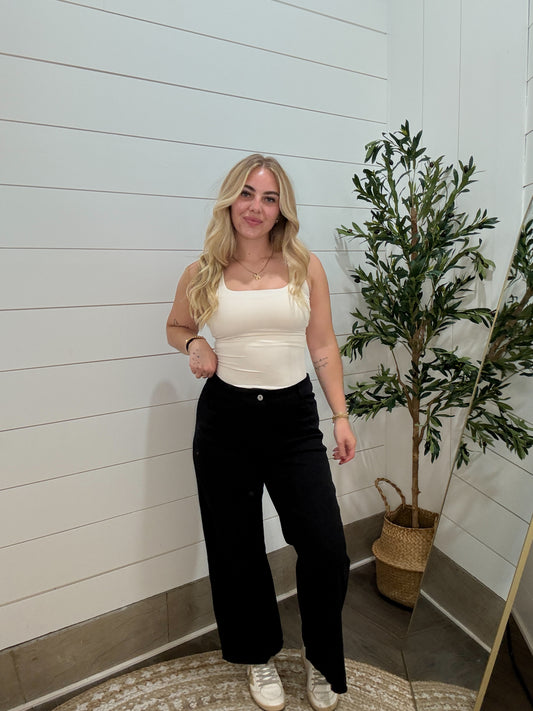 Rae Mode Cotton Wide Leg Pant