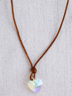 Natural Life - Crystal Heart Necklace