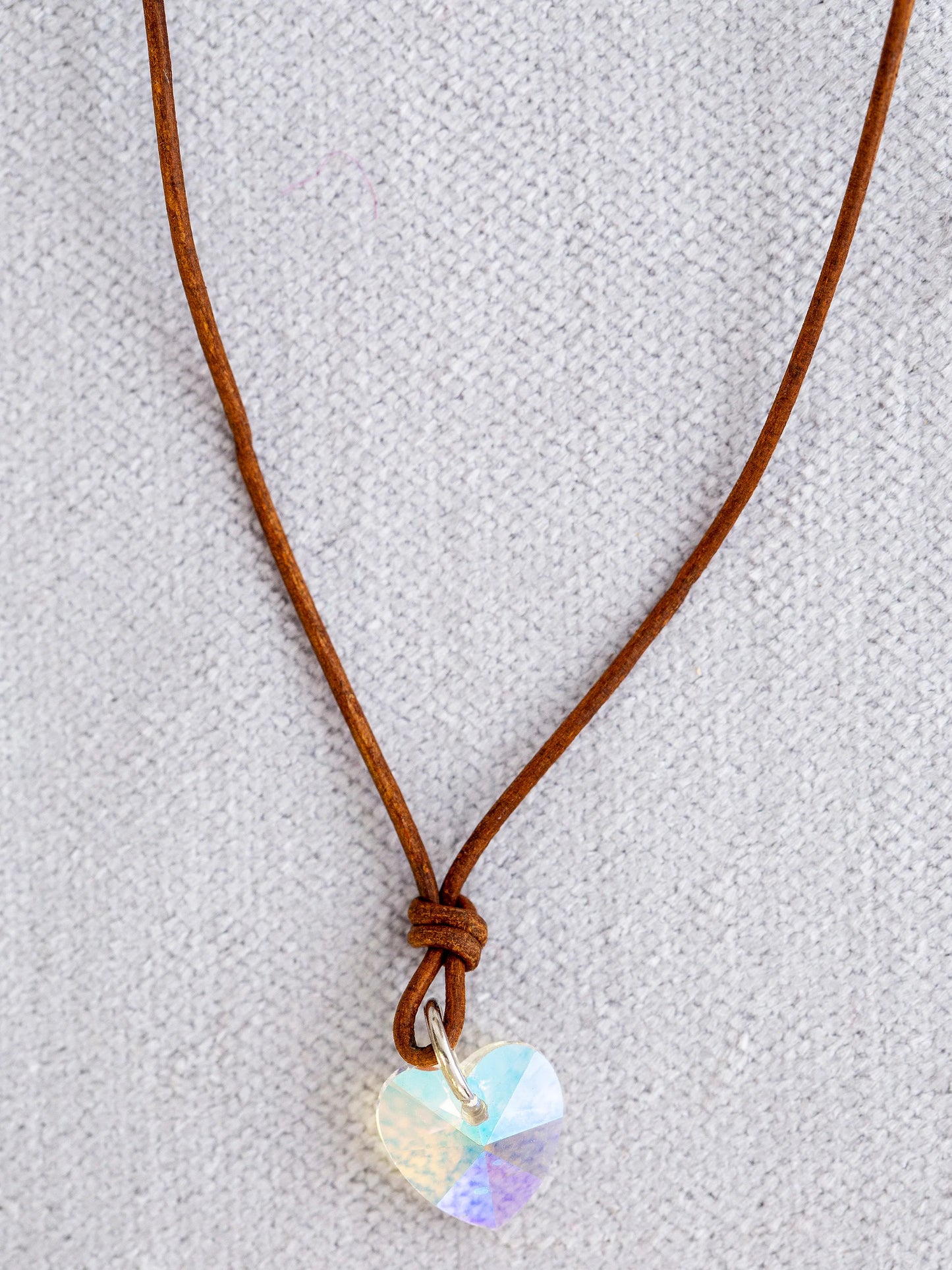 Natural Life - Crystal Heart Necklace