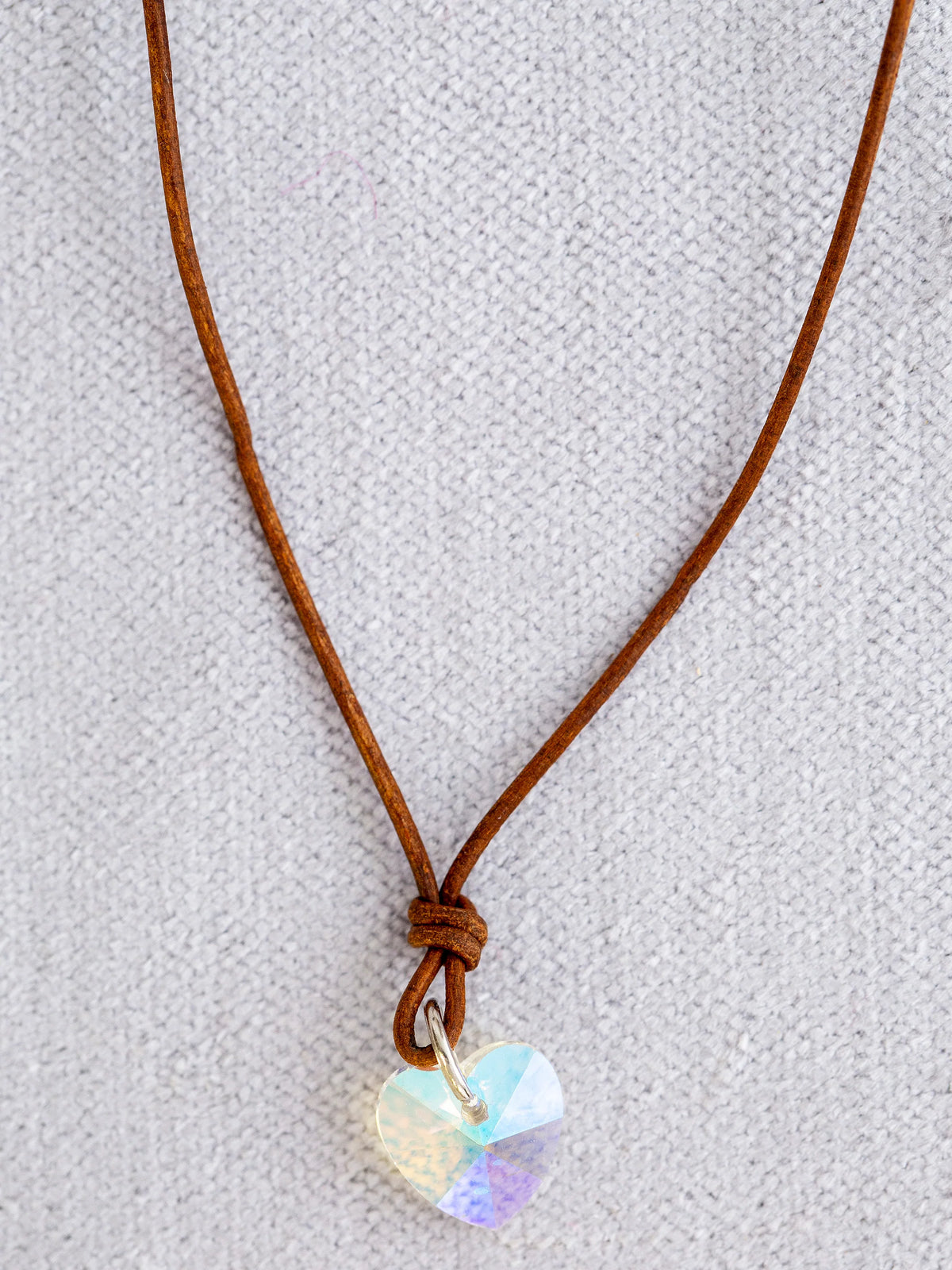 Natural Life - Crystal Heart Necklace