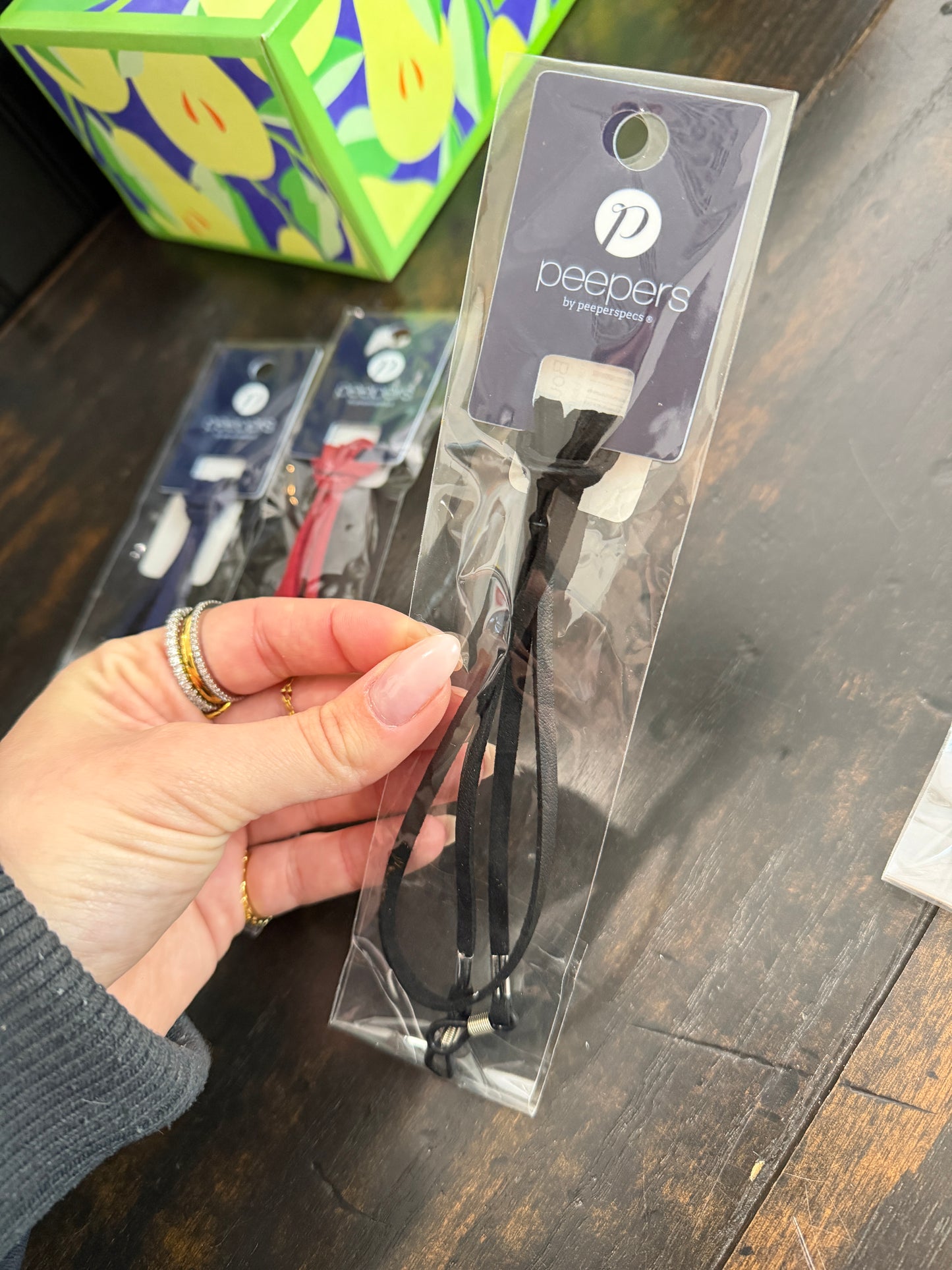 Peepers Faux Leather Cord for glasses