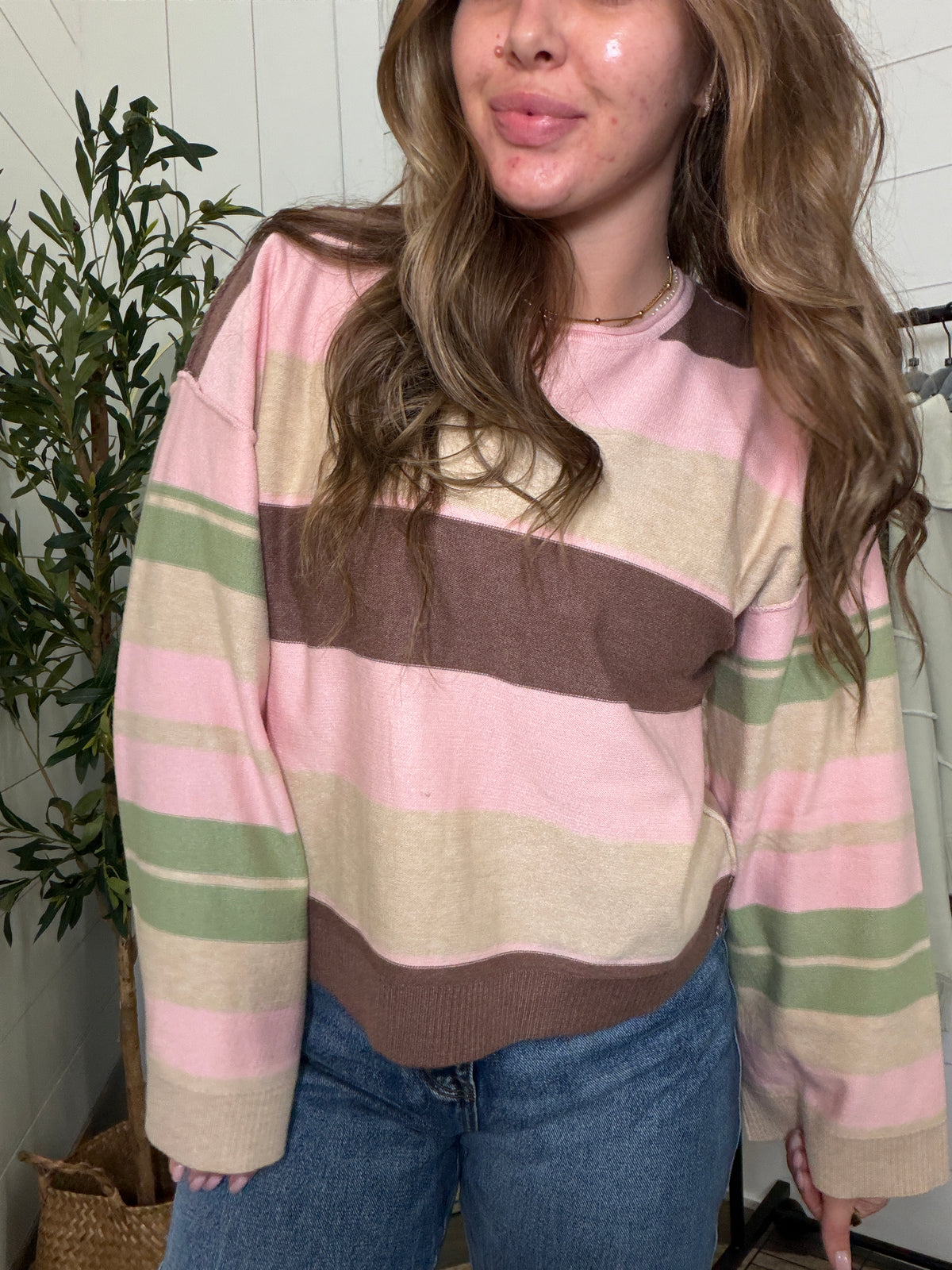 Multi Striped Sweater