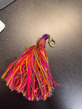 Natural Life Tassel Key Clip