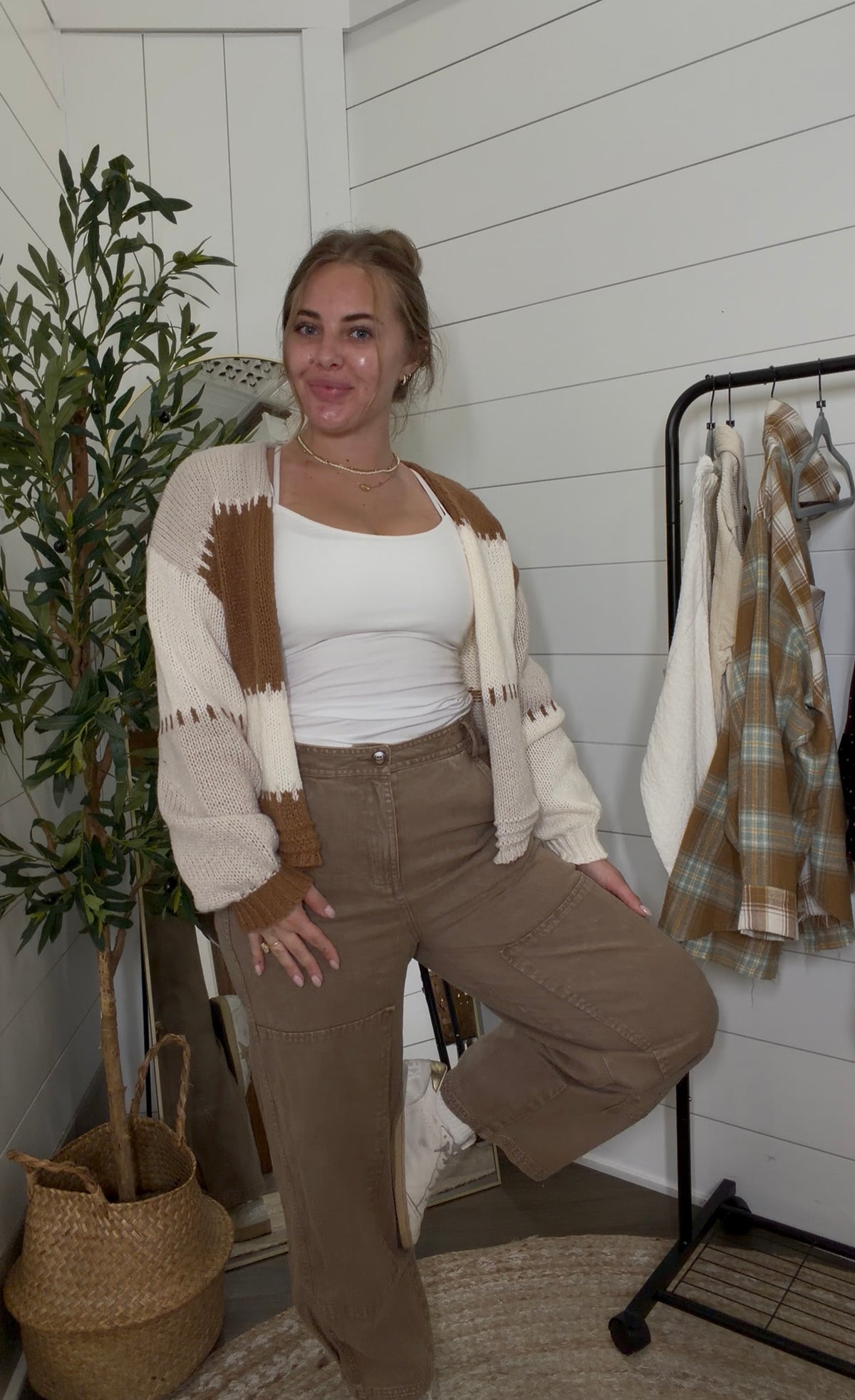 Colorblock Cardigan