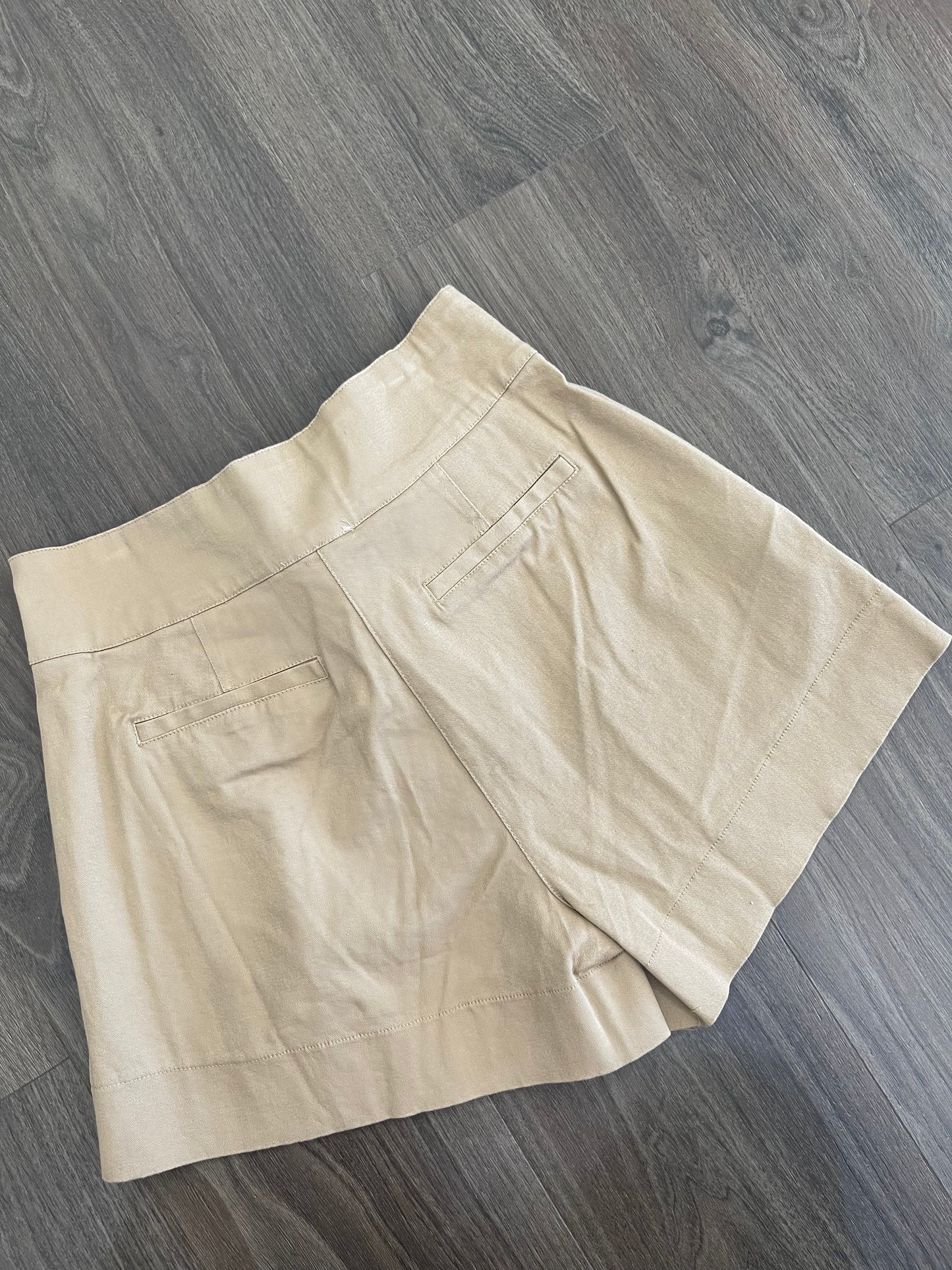 Khaki Tie Shorts