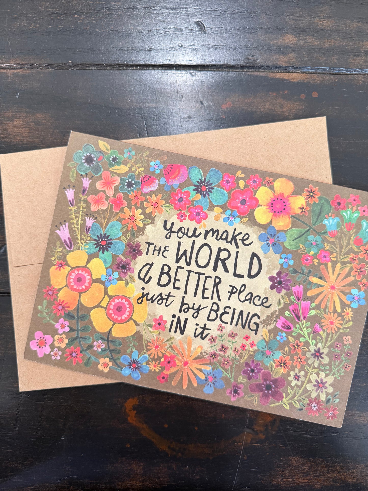 Natural Life - Greeting Card