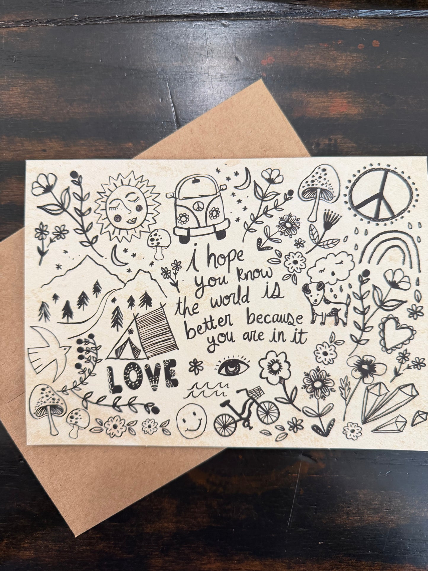 Natural Life - Greeting Card