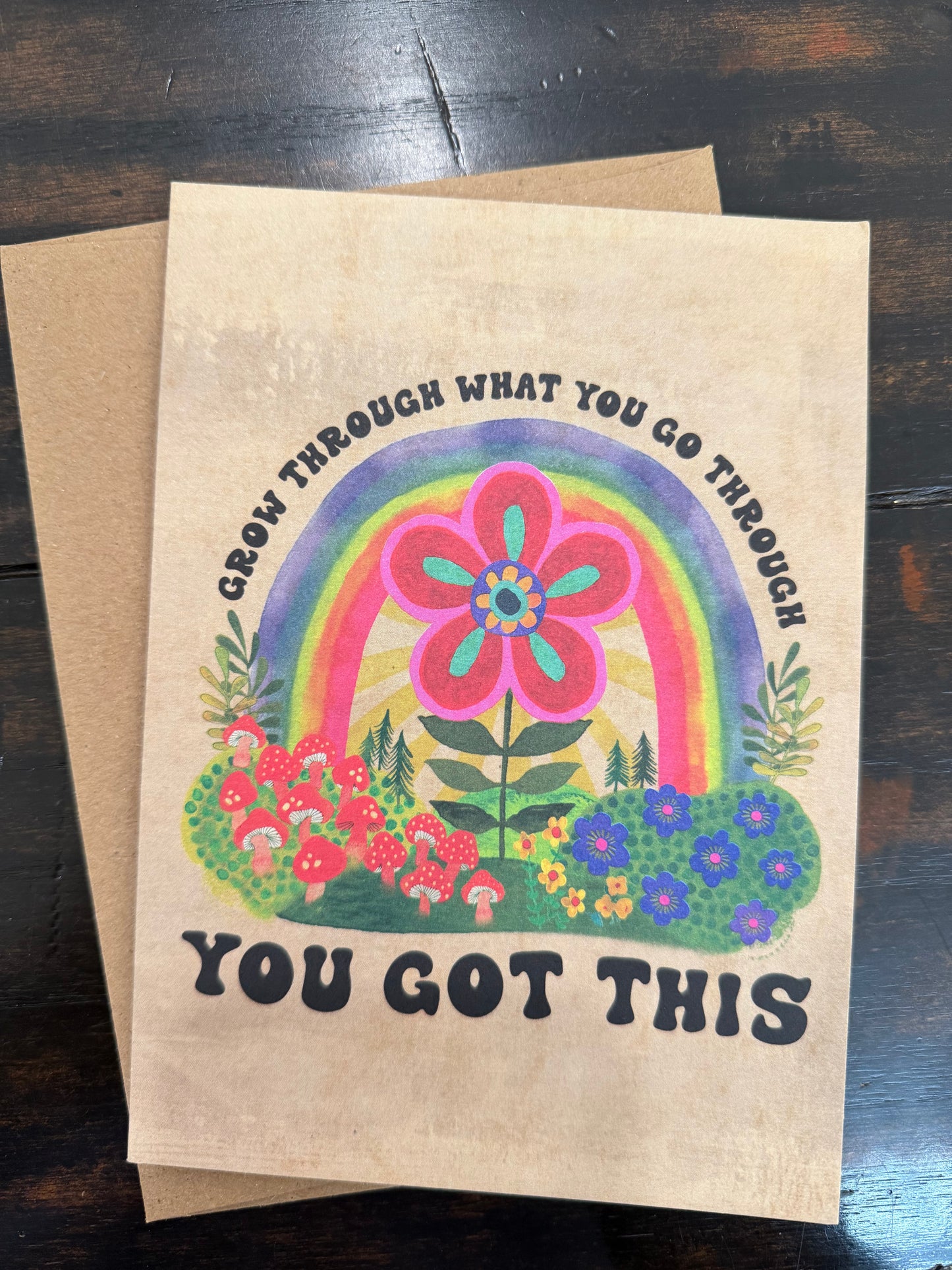 Natural Life - Greeting Card