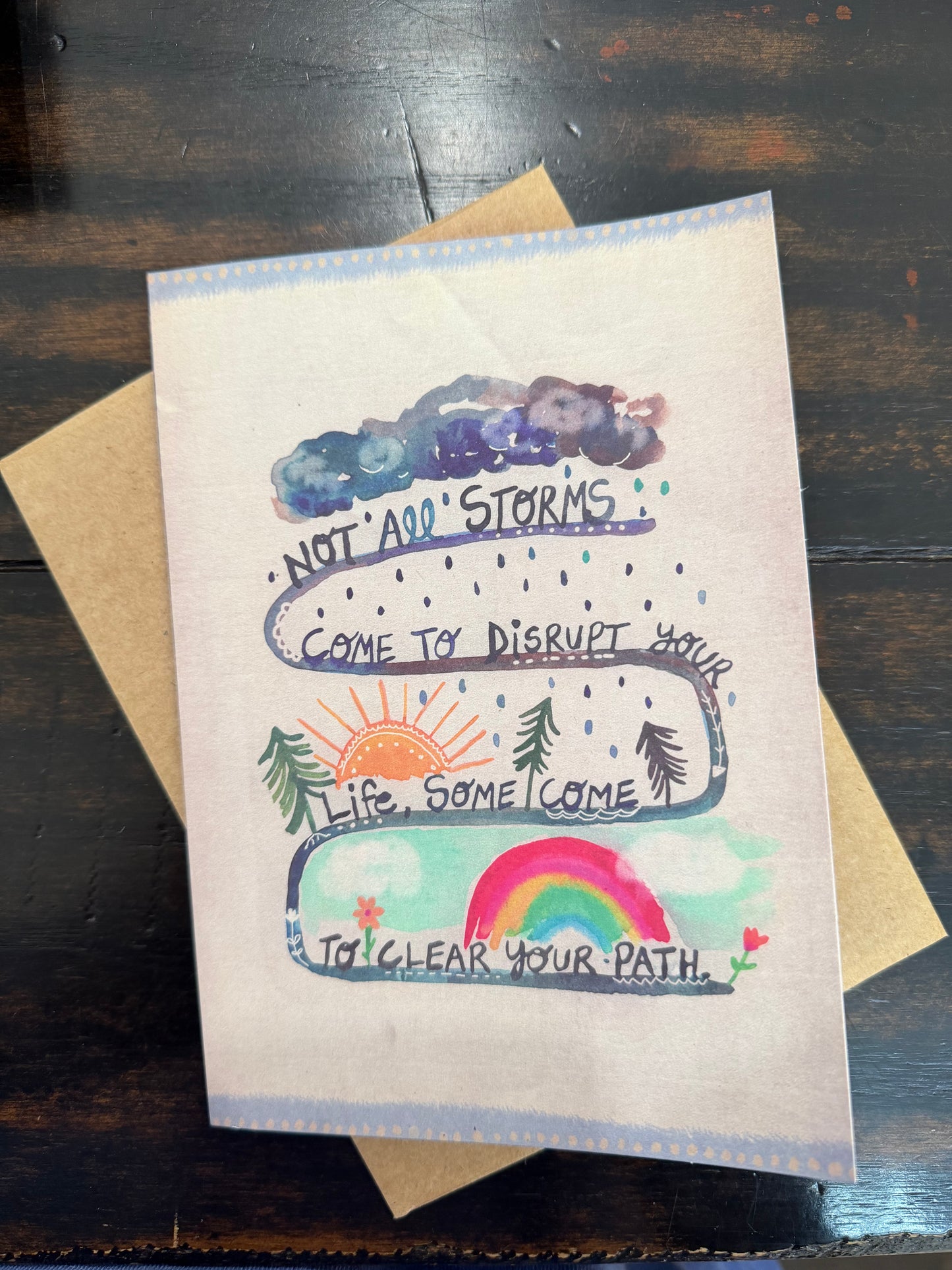 Natural Life - Greeting Card