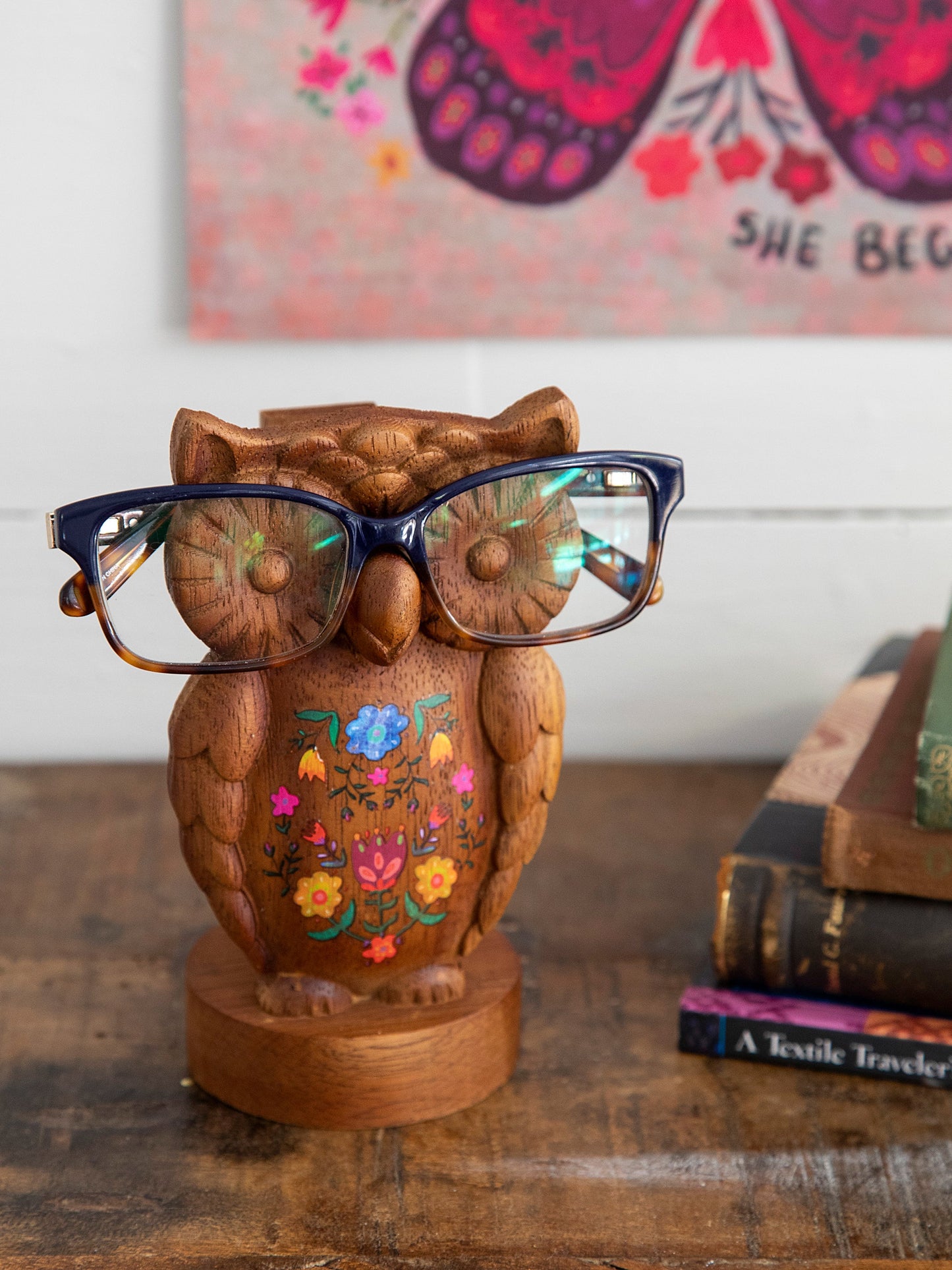 Natural Life - Wooden Eyeglass Holder