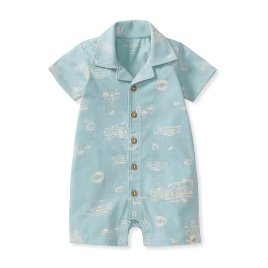 Port Town Boys Romper