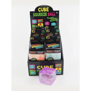 Glitter Ice Cube Squishy