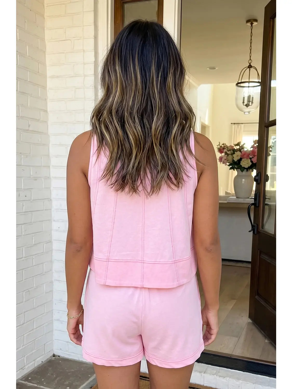Tank & Shorts Matching Set