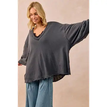 Oversized Crew Sweatshirt