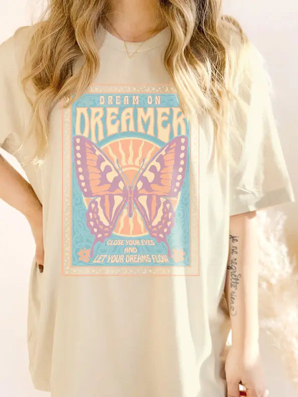 Dream On Dreamer Graphic Tee