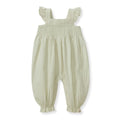 Seersucker Girls Jumpsuit
