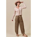 Mineral Wash Barrel Pants
