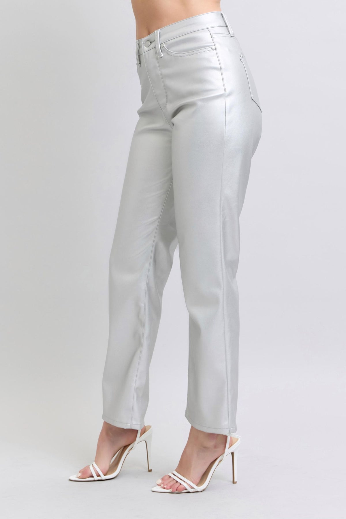 JudyBlue-Tummy Control METALLIC
