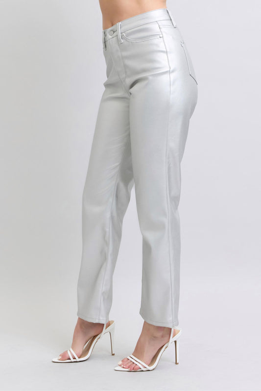 JudyBlue-Tummy Control METALLIC
