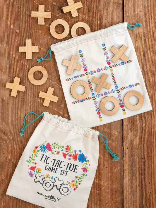 Natural Life - Tic Tac Toe Set