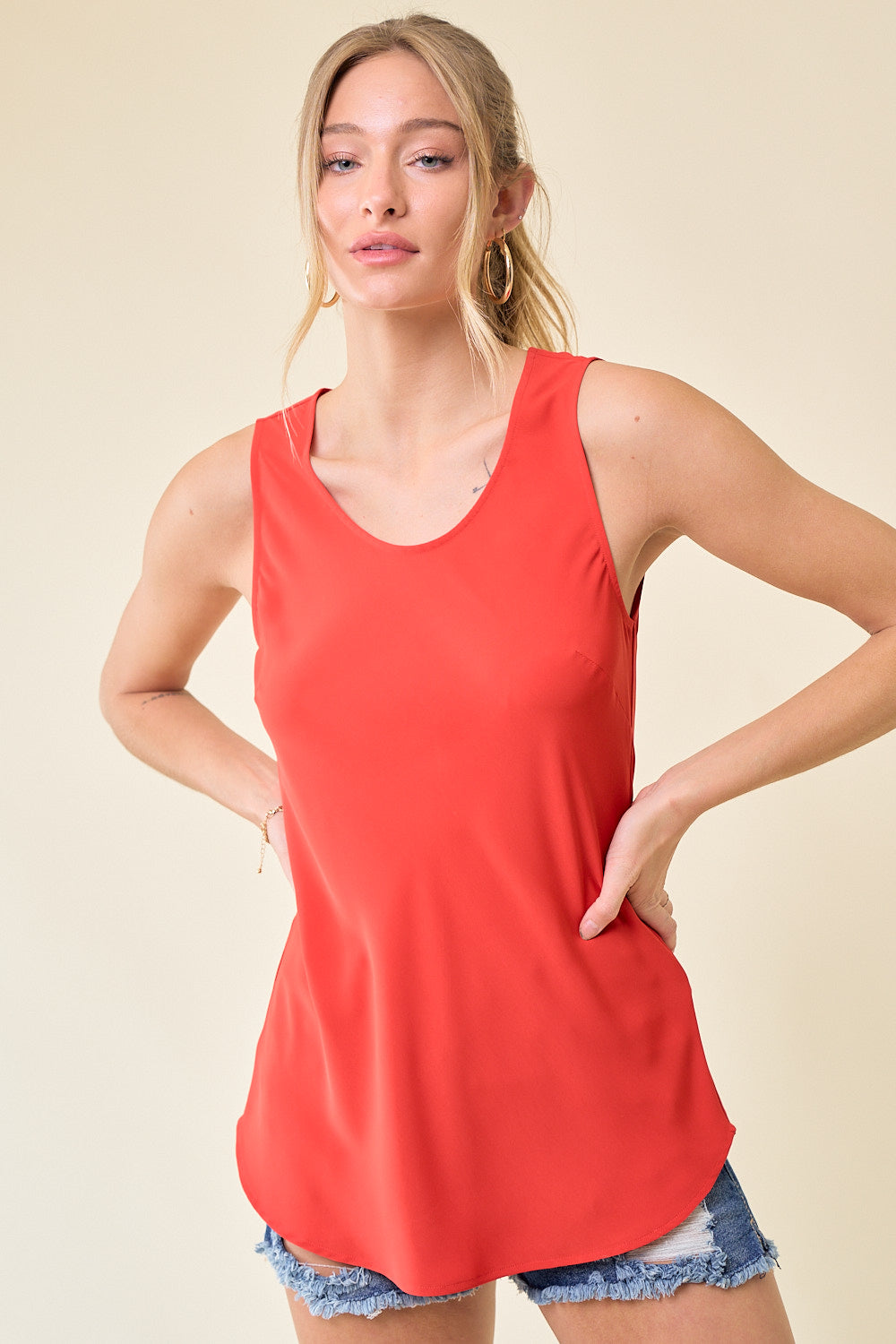 Scoop Neck Tank