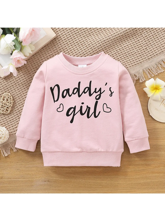 Graphic Crewneck - Daddy's Girl