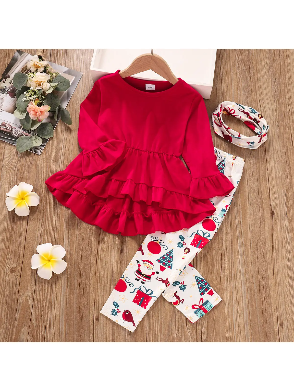 Girls Christmas 3piece Set
