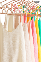 Adjustable V-Neck Cami