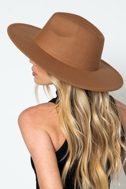 Vintage Fedora Brim Hat
