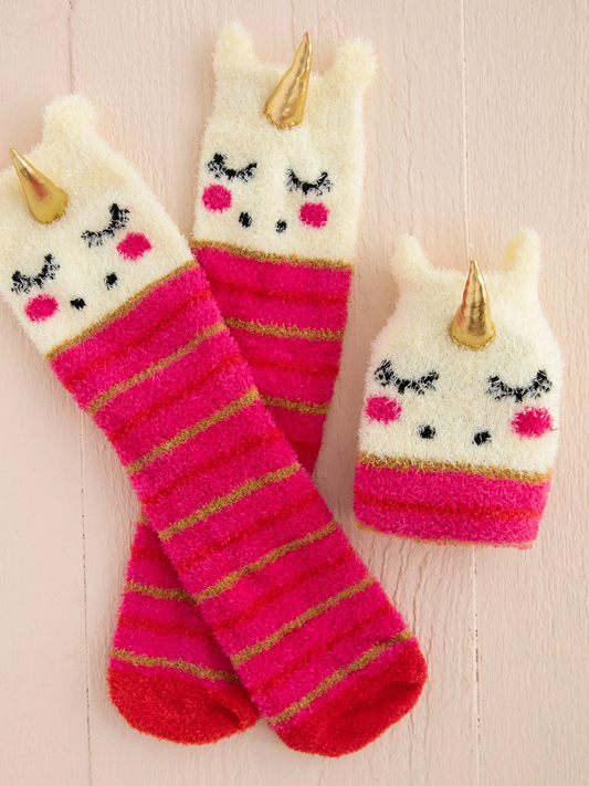 Natural Life - Cozy Socks Unicorn