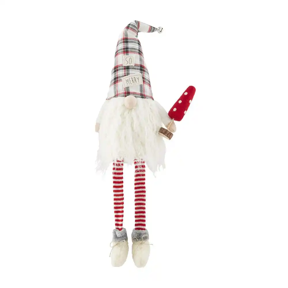 MudPie Merry Christmas Dangle Leg Gnome