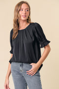 Puff Sleeve Blouse