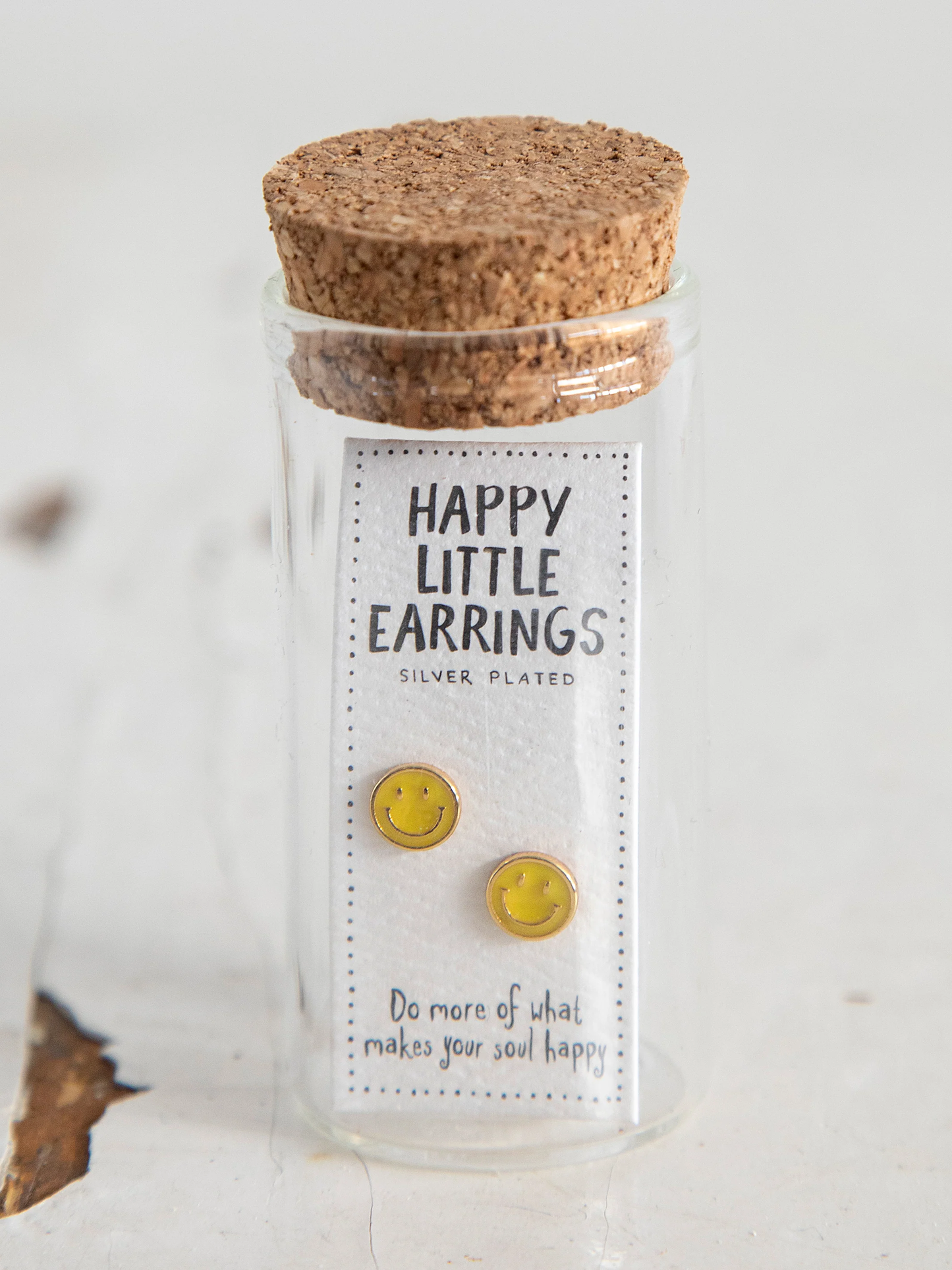 Natural Life - Happy Little Earrings Smiley