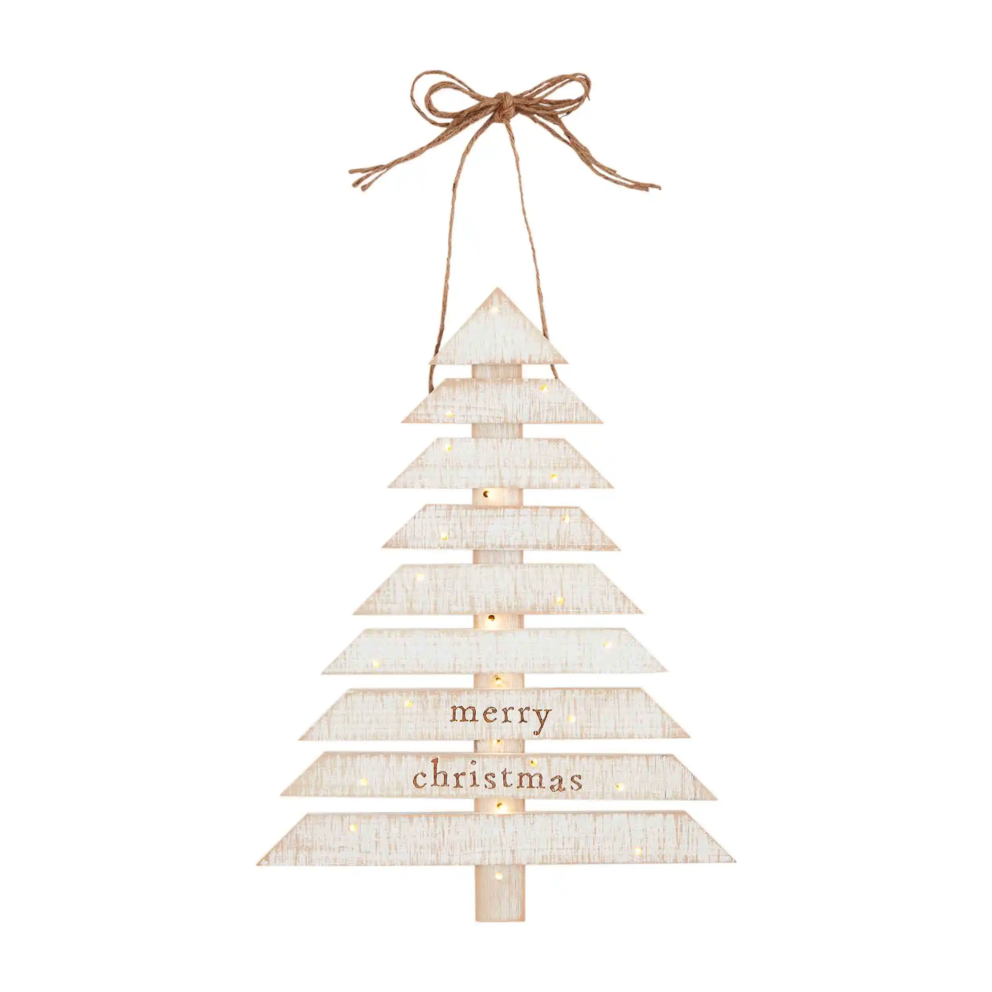 MudPie - Light Up Tree Door Hanger