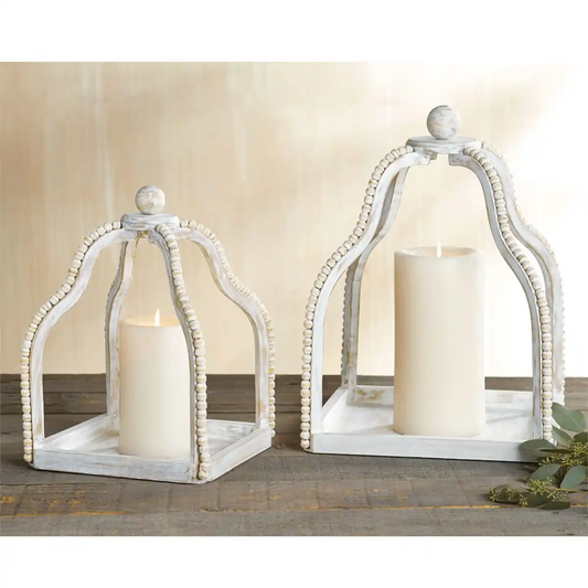 MudPie - Beaded Lantern