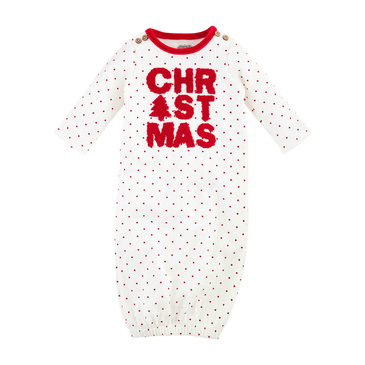 MudPie 1st Christmas Gown Set