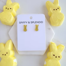 Spiffy & Splendid Glitter Bunny Studs