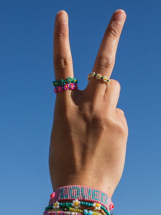 Natural Life - Beaded Rings