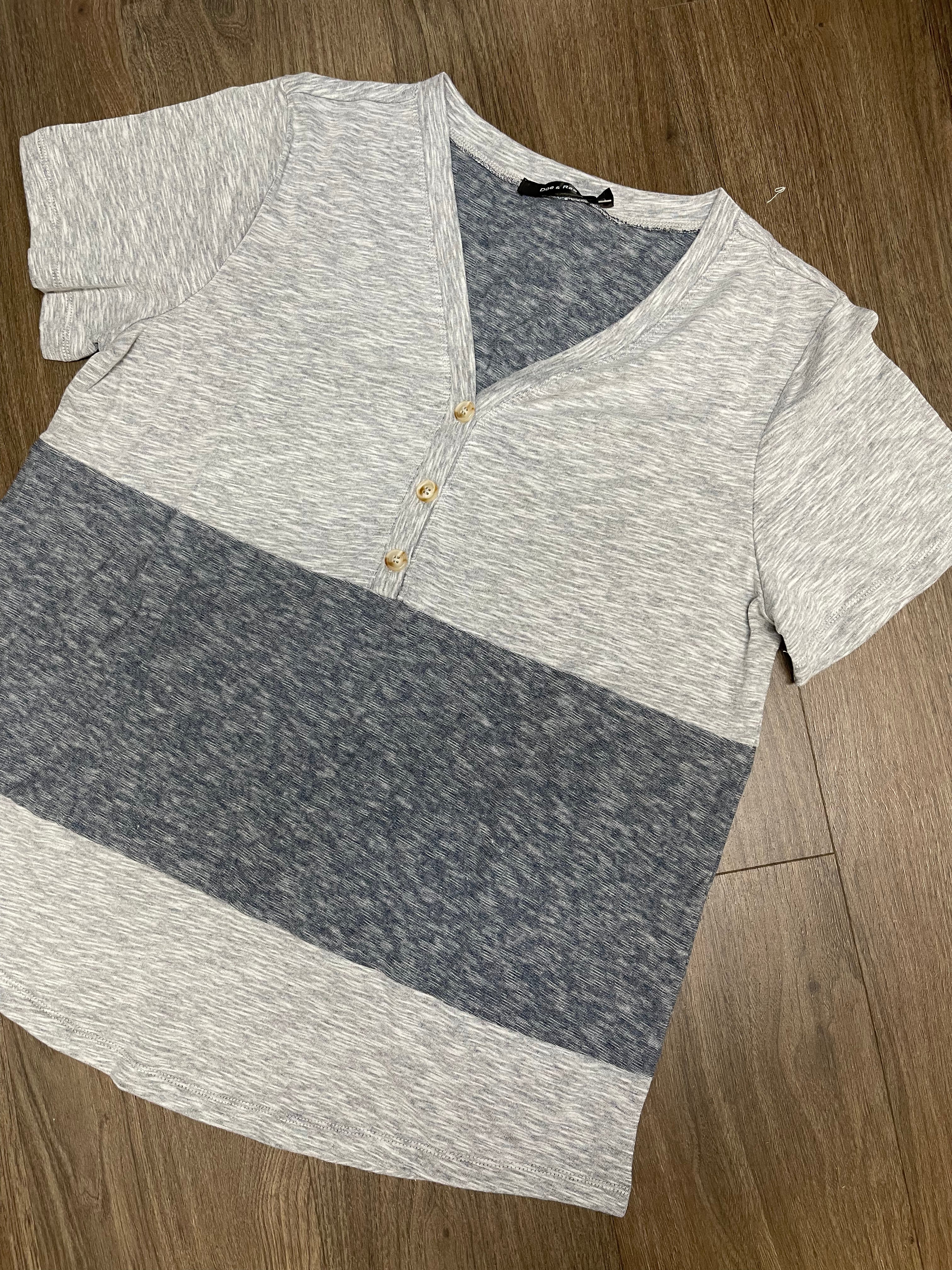 CURVY Colorblock Tee
