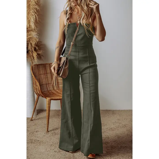 Black High Waist Jumpsuit