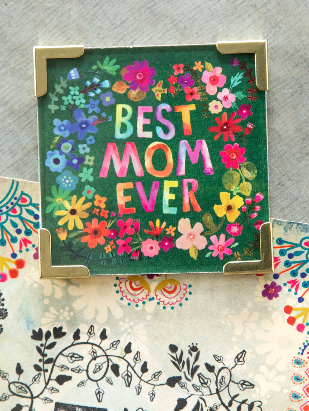 Natural Life - "Best Mom" Magnet