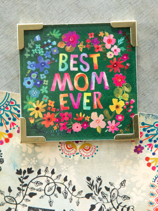Natural Life - "Best Mom" Magnet