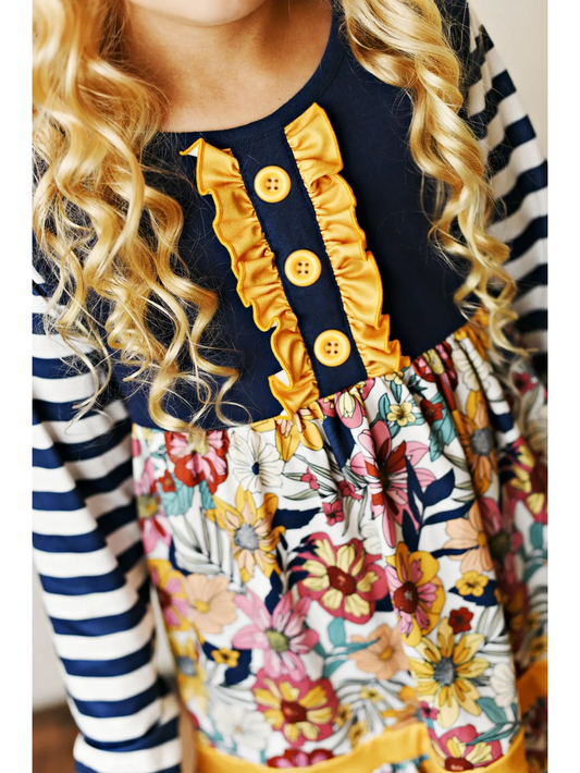 Vintage Floral Fall Set
