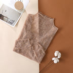 Sheer Floral Lace Layering Top